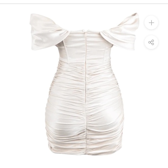 Leau Satin Corset Dress NWT - Picture 2 of 4